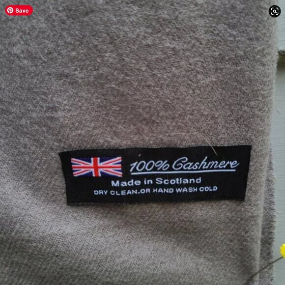 Buyer Beware! "100% Cashmere Made in Scotland" scarves - Picture 8 of 12